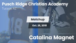 Matchup: Pusch Ridge Christia vs. Catalina Magnet 2018
