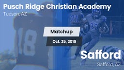 Matchup: Pusch Ridge Christia vs. Safford  2019