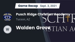 Recap: Pusch Ridge Christian Academy  vs. Walden Grove 2021