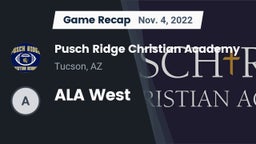 Recap: Pusch Ridge Christian Academy  vs. ALA West 2022