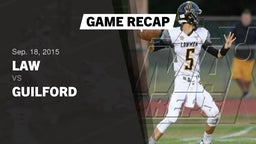 Recap: Law  vs. Guilford  2015