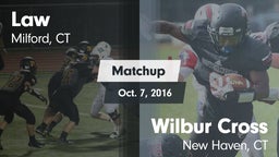 Matchup: Law vs. Wilbur Cross  2016