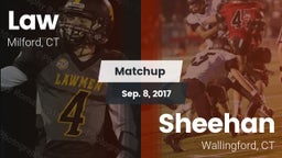 Matchup: Law vs. Sheehan  2017