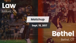 Matchup: Law vs. Bethel  2016