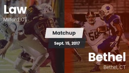 Matchup: Law vs. Bethel  2017