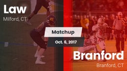 Matchup: Law vs. Branford  2017