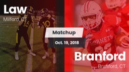 Matchup: Law vs. Branford  2018