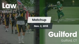 Matchup: Law vs. Guilford  2018