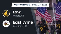 Recap: Law  vs. East Lyme  2022