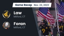 Recap: Law  vs. Foran  2023