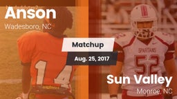 Matchup: Anson vs. Sun Valley  2017