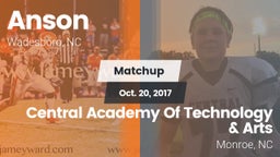 Matchup: Anson vs. Central Academy Of Technology & Arts 2017