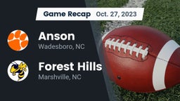 Recap: Anson  vs. Forest Hills  2023