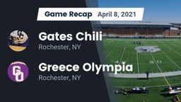 Recap: Gates Chili  vs. Greece Olympia  2021