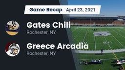 Recap: Gates Chili  vs. Greece Arcadia  2021