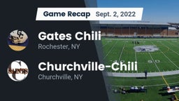 Recap: Gates Chili  vs. Churchville-Chili  2022