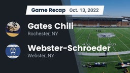 Recap: Gates Chili  vs. Webster-Schroeder  2022