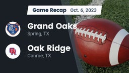 Recap: Grand Oaks  vs. Oak Ridge  2023