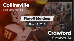 Matchup: Collinsville vs. Crawford  2016