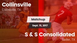 Matchup: Collinsville vs. S & S Consolidated  2017