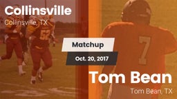 Matchup: Collinsville vs. Tom Bean  2017