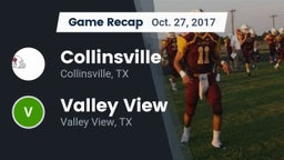 Recap: Collinsville  vs. Valley View  2017