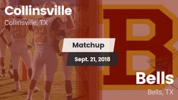 Matchup: Collinsville vs. Bells  2018