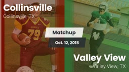 Matchup: Collinsville vs. Valley View  2018