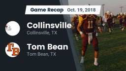 Recap: Collinsville  vs. Tom Bean  2018