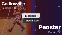 Matchup: Collinsville vs. Peaster  2020