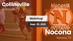 Matchup: Collinsville vs. Nocona  2020