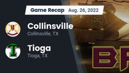 Recap: Collinsville  vs. Tioga  2022