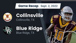 Recap: Collinsville  vs. Blue Ridge  2022