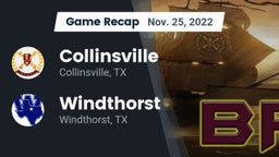 Recap: Collinsville  vs. Windthorst  2022