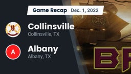 Recap: Collinsville  vs. Albany  2022