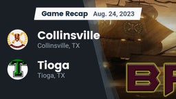 Recap: Collinsville  vs. Tioga  2023