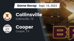 Recap: Collinsville  vs. Cooper  2023