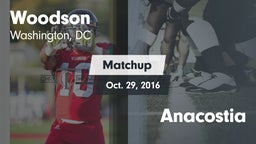 Matchup: Woodson vs. Anacostia 2016