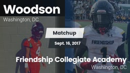Matchup: Woodson vs. Friendship Collegiate Academy  2017