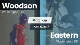Matchup: Woodson vs. Eastern  2017