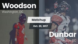 Matchup: Woodson vs. Dunbar  2017