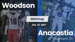 Matchup: Woodson vs. Anacostia  2017