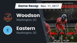 Recap: Woodson  vs. Eastern  2017