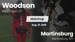 Matchup: Woodson vs. Martinsburg  2018