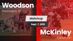 Matchup: Woodson vs. McKinley  2018