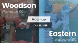 Matchup: Woodson vs. Eastern  2019