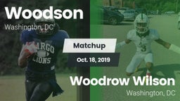 Matchup: Woodson vs. Woodrow Wilson  2019