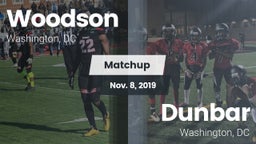 Matchup: Woodson vs. Dunbar  2019