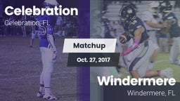 Matchup: Celebration vs. Windermere  2017