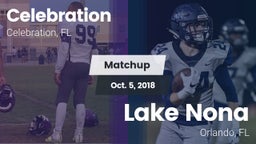 Matchup: Celebration vs. Lake Nona  2018